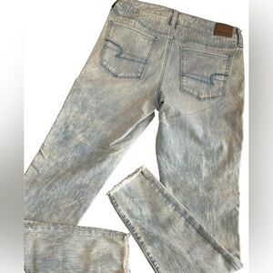 American Eagle Outfitters 360 next level stretch hi-rise jeggings jeans size 10